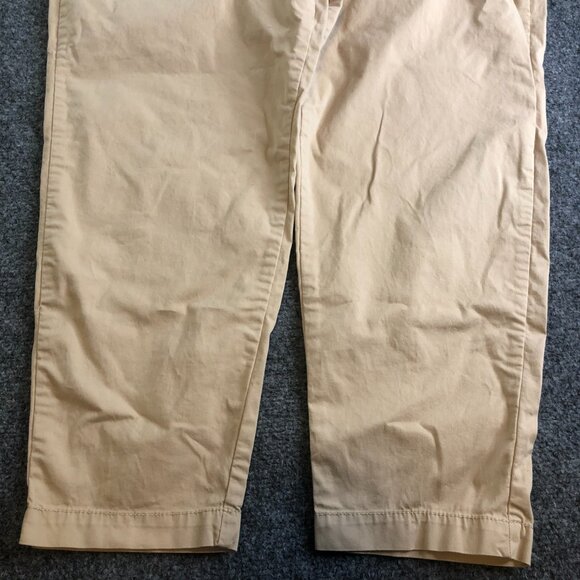 Pact Pants Womens Large Tan Button Casual Stretch Pull On Organic Cotton - Picture 2 of 12